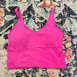 Sonic Pink Align Tank